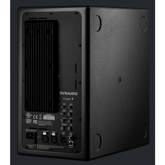 Dynaudio Core inch Powered Studio Monitor Black Sam Audio