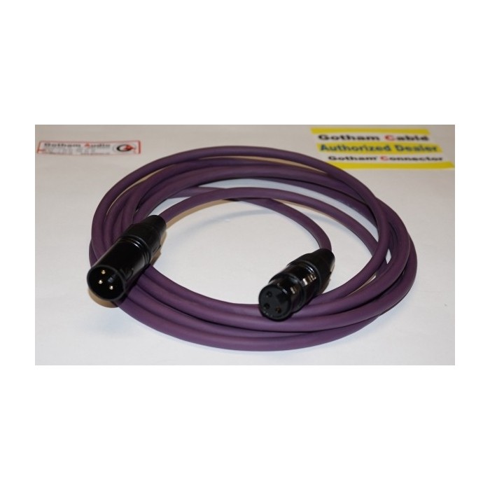 Gotham Audio XLR AES-EBU Digital Cable 110 Ohm 10601