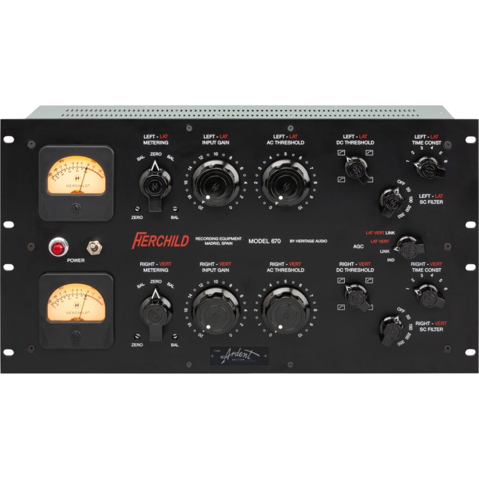 Heritage Audio Herchild HA670 Stereo Tube Compressor