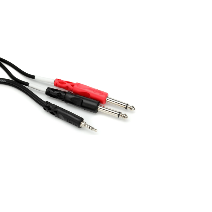 Hosa Stereo Breakout 3.5mm TRS to Dual 1/4" TS-3'