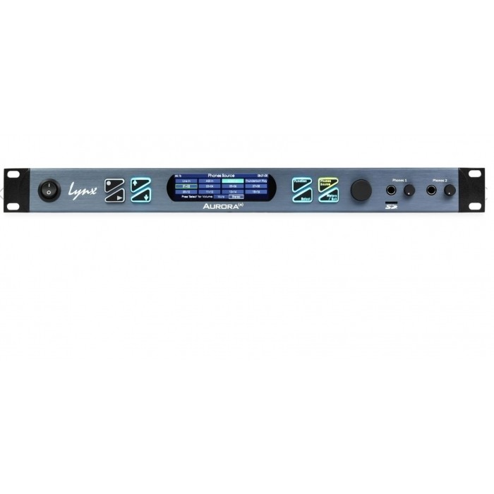 Lynx Aurora (n) 16-TB3 16-channel Converter with LM-PRE4, AES, ADAT, and Thunderbolt 3 Interface - No Line I/O