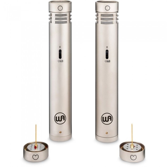Warm Audio WA-84 Premium Stereo Package - Nickel